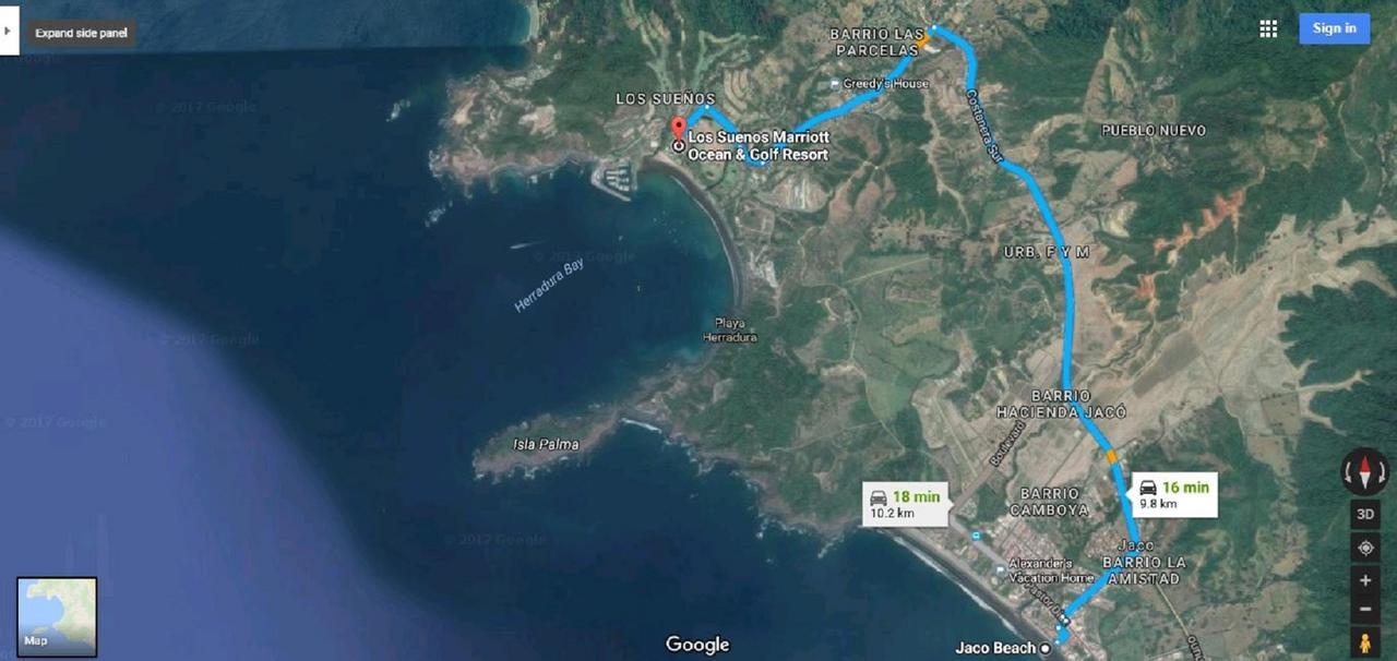 Los Suenos Marriot Hotel And Marina Jacó Екстериор снимка